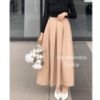 Ảnh của Chân váy midi dáng dài phối lưng chun, chân váy dài qua gối cạp cao_A6