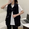 Picture of Áo gile jean nam nữ KABICO cá tính áo khoác bò dáng rộng phong cách Ulzzang_G3