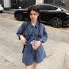 Picture of Áo khoác jean nữ dáng ngắn, áo khoác jean lửng, sét quần short và áo jean có bán lẻ_G7