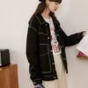 Ảnh của Áo jean nữ dài tay phong cách thanh lịch, áo jean nữ KABICO phối chỉ nổi bật_G13