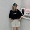Ảnh của Quần Shorts Cạp Cao Ống Rộng_C1