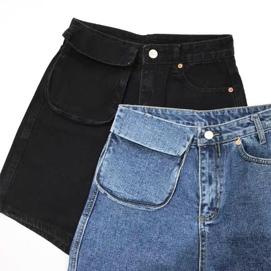 Picture of Quần Shorts Cap Cao Ulzzang Túi Tháo Rời_C4