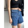 Picture of Quần Shorts Cap Cao Ulzzang Túi Tháo Rời_C4