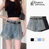 Picture of Quần Short jean nữ cạp cao tua gấu, quần short jean KABICO phong cách thanh lịch_C10