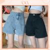 Ảnh của Quần short cạp cao phong cách, quần short ống rông túi trước_C12