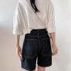 Ảnh của Quần Short Cạp Cao Ống Rộng Phong Cách Ulzzang_Mẫu Mới Nhất c24