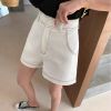 Picture of Quần Shorts Cạp Cao Ống Rộng_Phối Chỉ Nổi Bật_C25