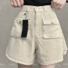 Picture of Quần short KABICO nữ túi hộp tôn dáng, quần short jean cạp cao phong cách_C33