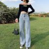 Picture of Quần Jean Ống Rộng Cạp SIêu Cao Cực HOT_J2