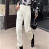 Picture of Quần jean ống suông, quấn jean cạp cao phong cách ulzzang_j15
