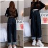 Ảnh của Quần jean ống đứng tua gấu, Quần jean cạp cao tôn dáng_Mẫu Mới Nhất J18