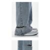 Ảnh của Quần dài nữ cạp cao rách gấu, quần jeans dài phong cách ulzzang_J28