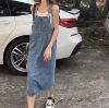 Ảnh của Váy yếm jean phong cách, váy yếm jean hai màu đen xanh_y2