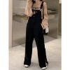 Ảnh của Quần yếm jeans ống rộng, quần yếm jeans trẻ chung năng động phong cách_y7