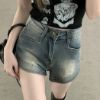 Picture of Quần short jean nữ cạp cao dáng ngắn, quần short KABICO kiểu dáng sexy_c44