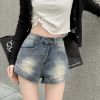 Picture of Quần short jean nữ cạp cao dáng ngắn, quần short KABICO kiểu dáng sexy_c44
