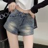 Picture of Quần short jean nữ cạp cao dáng ngắn, quần short KABICO kiểu dáng sexy_c44