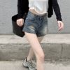 Picture of Quần short jean nữ cạp cao dáng ngắn, quần short KABICO kiểu dáng sexy_c44