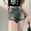 Picture of Quần short jean nữ cạp cao dáng ngắn, quần short KABICO kiểu dáng sexy_c44