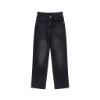 Ảnh của Quần jean dài cạp cao ống rộng, quần jean unisex phong cách Ulzzang_K54