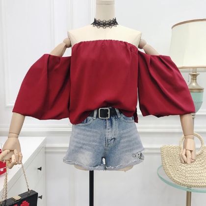 Ảnh của Áo Trễ Vai Sang Chảnh Siêu Dễ Thương