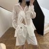 Picture of Áo sơ mi mỏng đi biển, áo sơ mi khoác ngoài dáng rộng, áo sơ mi kiểu_M1