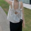Ảnh của Áo Trễ Vai Đi Biển, Áo trễ Vai, Áo Hở Lưng, Áo hai Dây, Áo Tiều Thư_Mẫu Mới Nhất A6