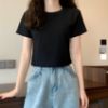 Picture of Áo Croptop ngắn tay phong cách Hàn Quốc, áo croptop nữ