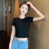 Picture of Áo Croptop ngắn tay phong cách Hàn Quốc, áo croptop nữ