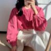 Picture of Áo sơ mi tay bồng tiểu thư, áo sơ mi KABICO thanh lịch trẻ trung 3 màu trắng, xanh hồng_z2