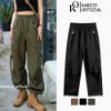 Ảnh của Quần kaki túi hộp Unisex ống rộng, quần Jean Jogger dài cạp Cao cho Nữ phong cách Ulzzang K04