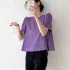 Picture of Áo Tay lỡ KABICO.LADEIS cổ tròn, màu trơn phong cách Hàn Quốc_M9