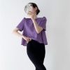 Picture of Áo Tay lỡ KABICO.LADEIS cổ tròn, màu trơn phong cách Hàn Quốc_M9