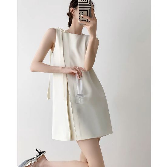Picture of Đầm nữ dáng suông cao cấp, đầm nữ KABICO 2 lớp dự tiệc, công sở phong cách_M1
