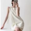 Picture of Đầm nữ dáng suông cao cấp, đầm nữ KABICO 2 lớp dự tiệc, công sở phong cách_M1