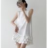 Ảnh của Đầm dáng suông phồi bèo cao cấp, đầm tiểu thư nữ tính sát nách_m11