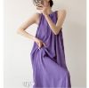 Picture of Đầm xuông sắt nacshphong cách Hàn Quốc, đầm maxi hai dây đi biển dành cho mua hè_m7