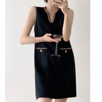 Ảnh của Đầm nữ tiểu thư, đầm nữ công sở, đầm dáng ngắn phong cách thanh lịch_M4