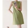Picture of Đầm nữ dáng suông thiết kế cao cấp, đầm công sở trẻ chung không tay thanh lịch_m19